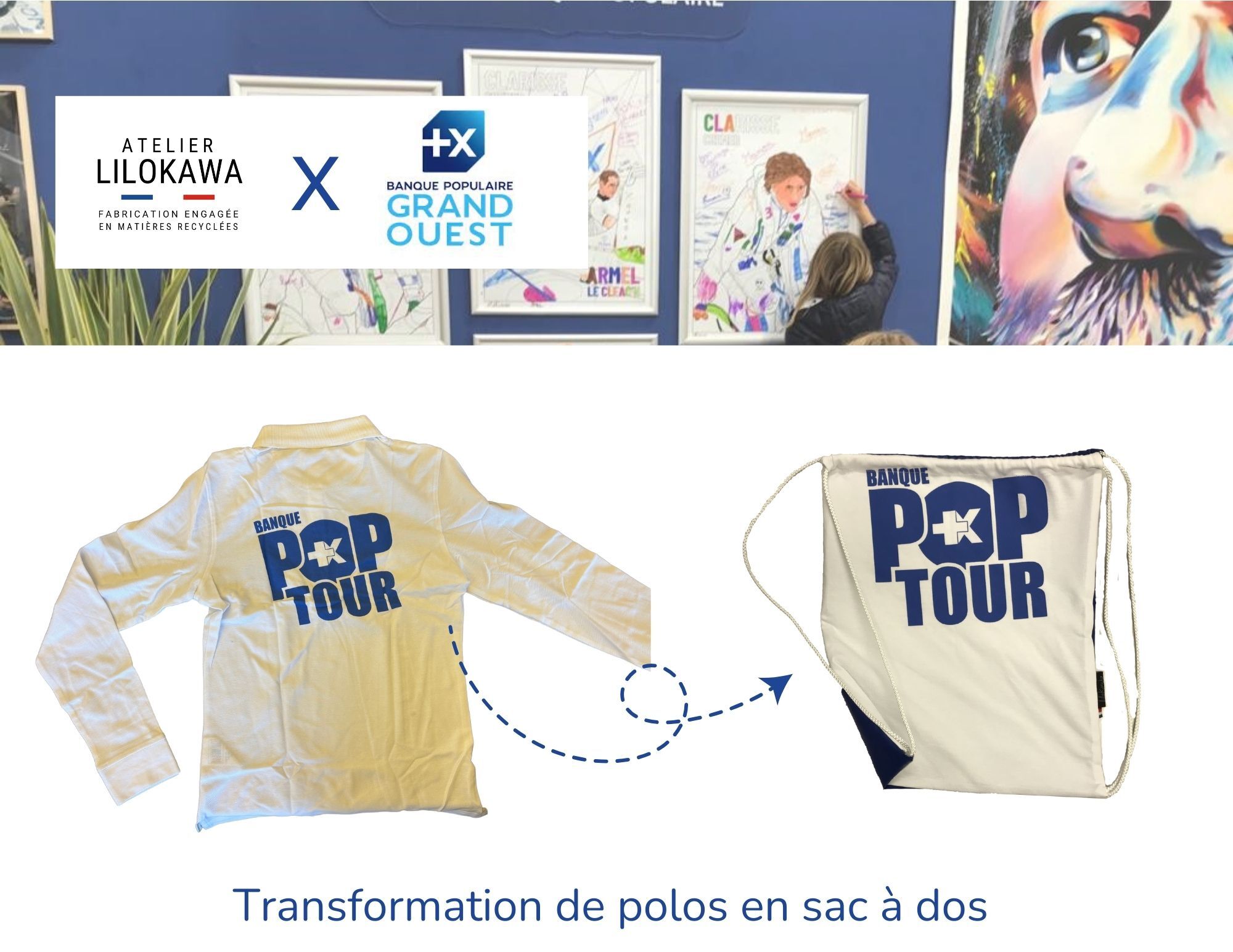 Banque Populaire X Atelier Lilokawa