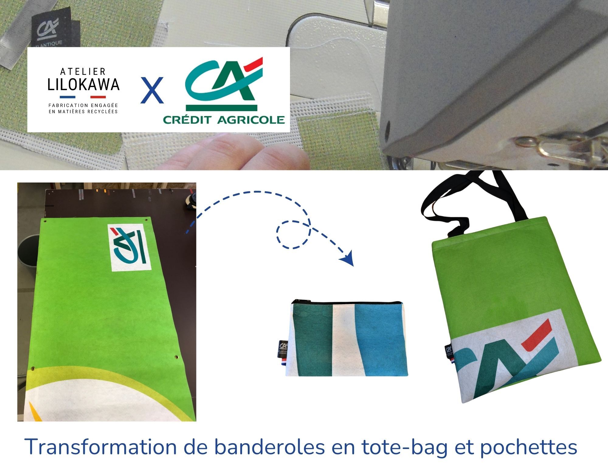 Credit agricole X Atelier Lilokawa