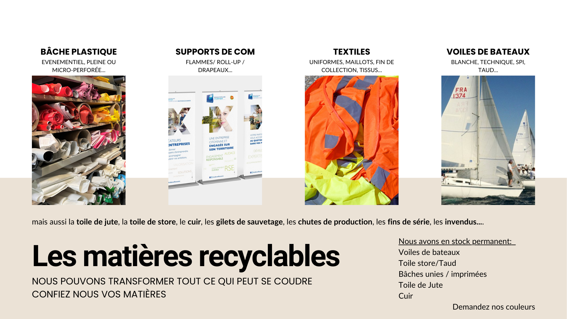 les matieres recyclables