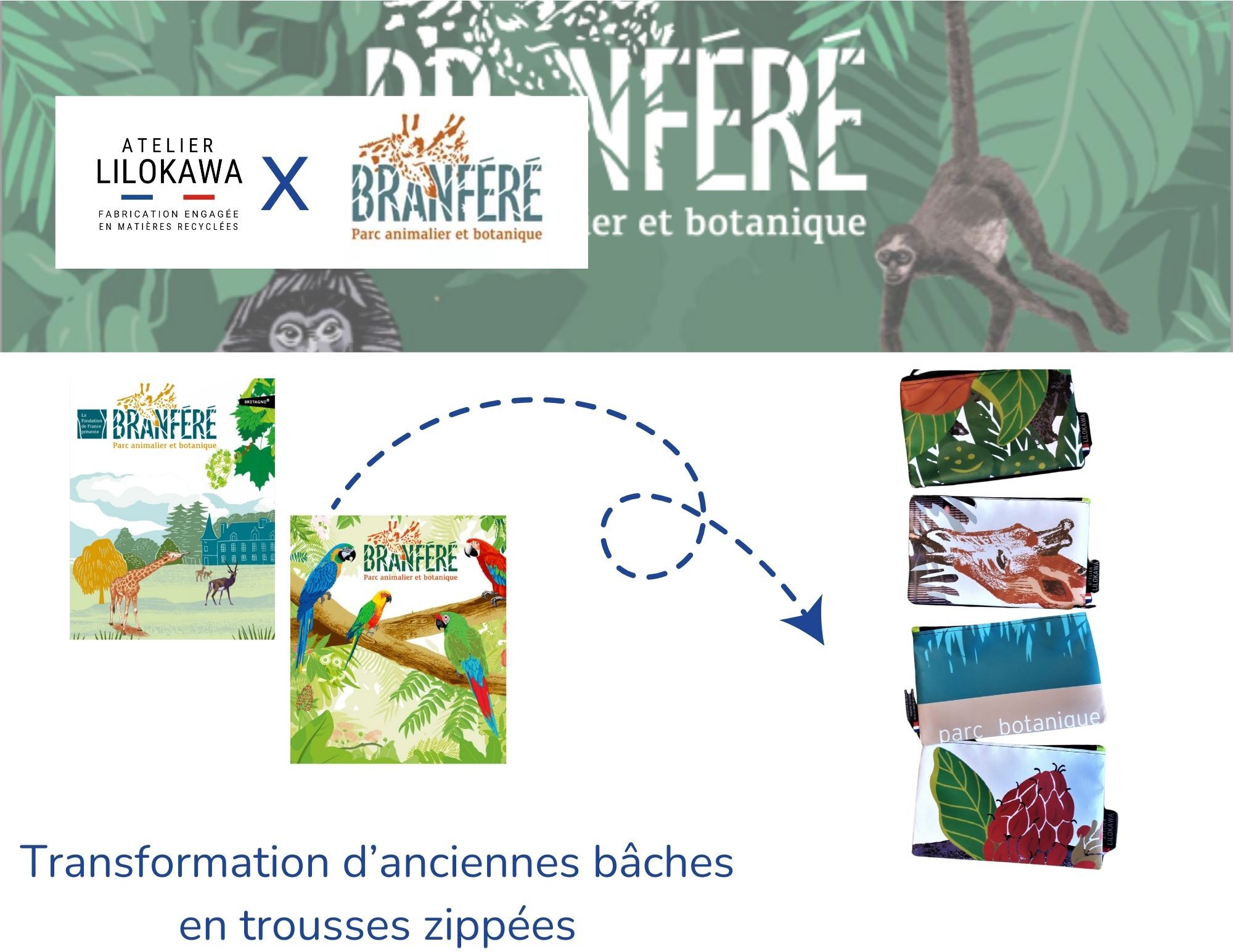 Parc de Branféré x Atelier Lilokawa