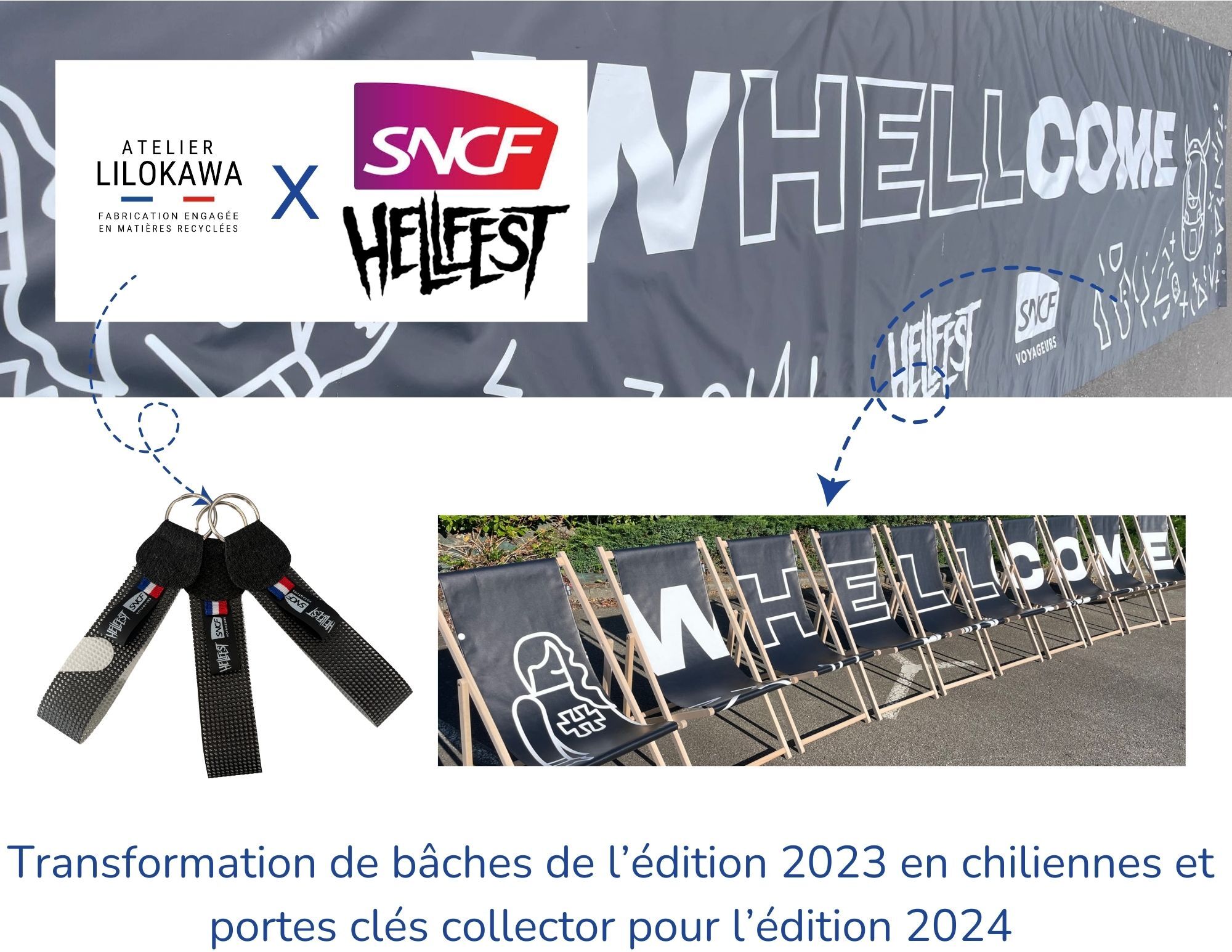 SNCF X HELLFEST X Atelier Lilokawa