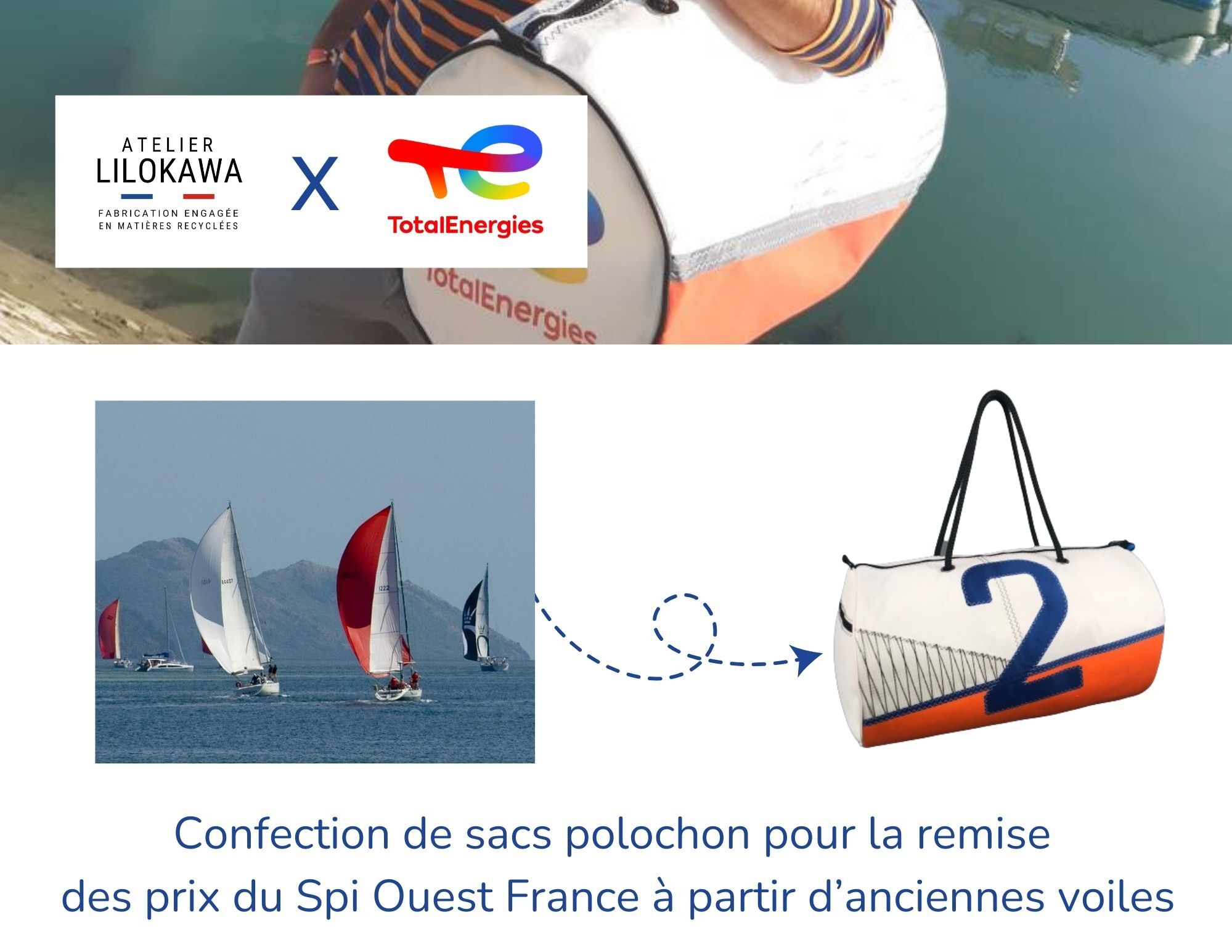 Total Energies voile  X Atelier Lilokawa